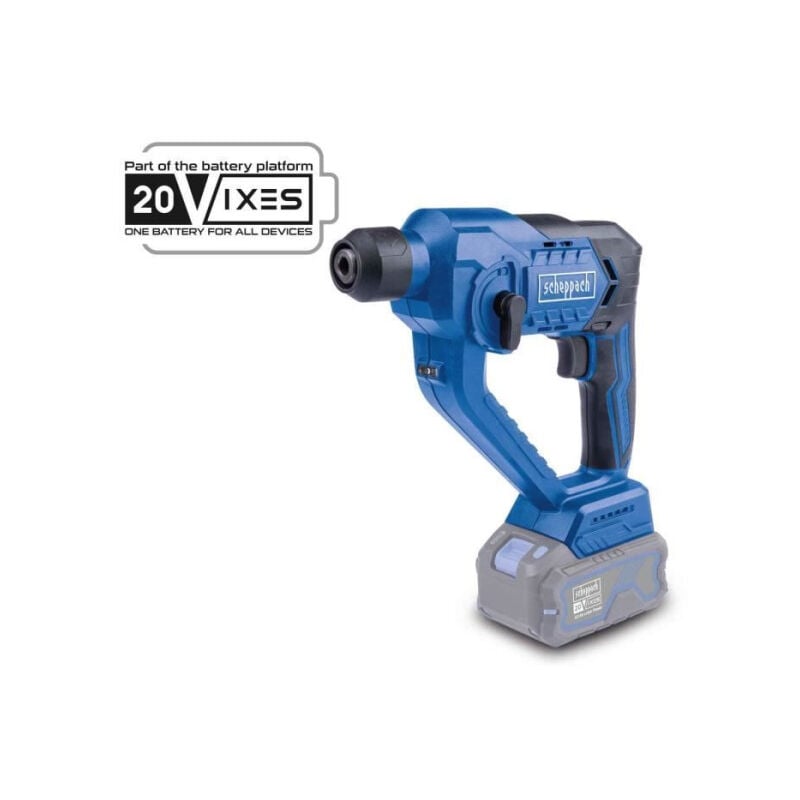 Scheppach - Perforateur sans fil C-RHD130-X - 1,3J 6000 bpm + forets, accessoires, malette 20V ixes - sans batterie ni chargeur