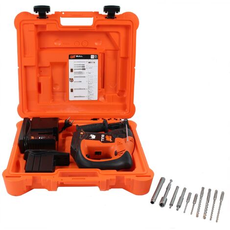 Système chevilleur Spitbull 36V 6.2Ah Li + 6 Forets XT3 SPIT - 054682  - Plusieurs références disponibles