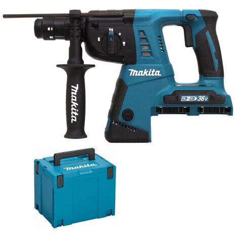 Perforateur burineur SDS-Plus (Machine seule) 36V (2 x 18V) dans coffret Makpac - MAKITA DHR264ZJ