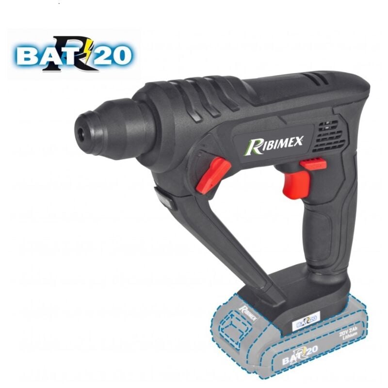 Perforateur sans fil sds à batterie R-Bat20 20 Volts sans batterie ni chargeur