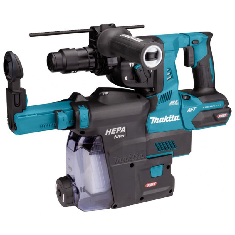 Makita HR002GZ05 Perfo burineur SDS+ 28mm sur accu XGT 40Vmax + DX14 + MAKPAC sans accus ni chargeur - vue 2