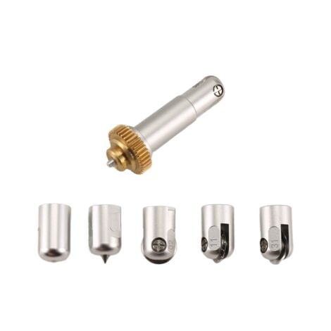 TLILY Perforation Blade,Engraving Tip,Wavy Blade,Fine Debossing Tip Single and Double Scoring Wheel for Tool