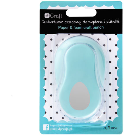 Perforatrice decorativa per carta e teglia Uovo 3,8 cm