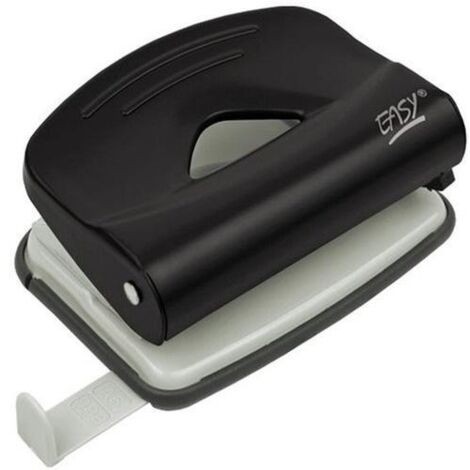 Perforatrice in metallo Easy Stationery 15 fogli - Nero