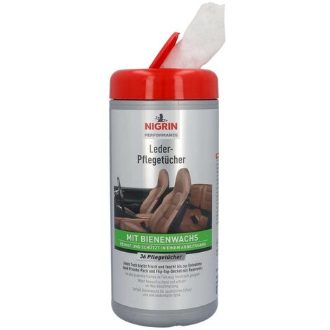 Performance Leder-Pflegetücher mit Bienen-Wachs 36x