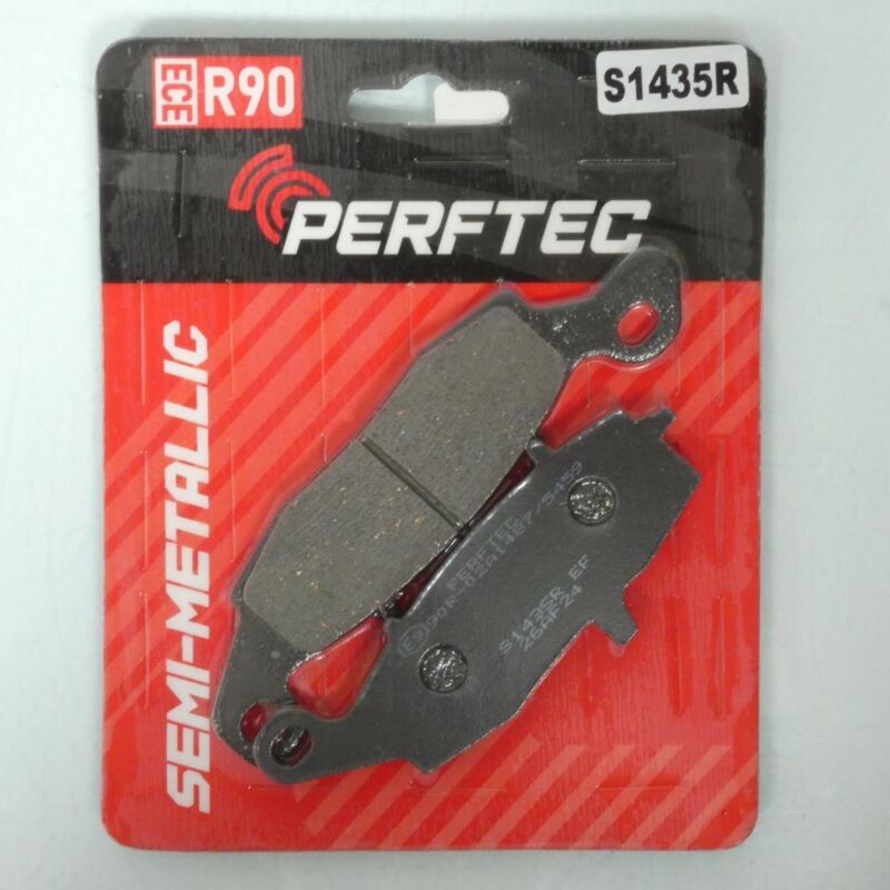 Perftec Schwarz Bremsbelag Für Motorrad Kawasaki 900 Vn Vulcan Custom