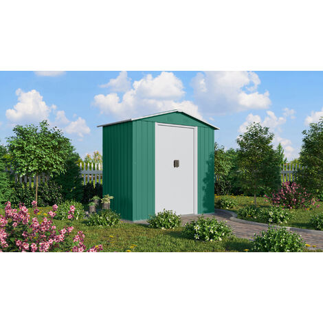 Pergart Gerätehaus "Köln II 64", grün, 1,73 m²