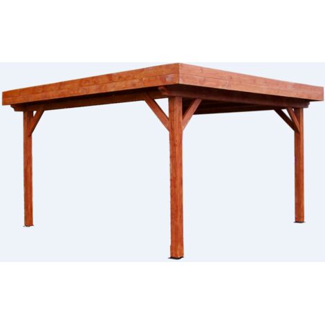 Pergola 12.53m² bois - Habrita - om3535.0