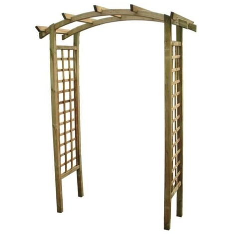 vidaXL Pergola / Arco da Giardino 150x60x204 cm in Legno