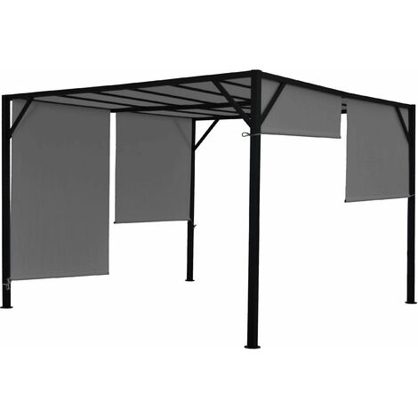 Ensemble d'anneaux de fixation pour gazebo roulant Anneaux de douche Anneaux  en plastique Pergola Terrasse