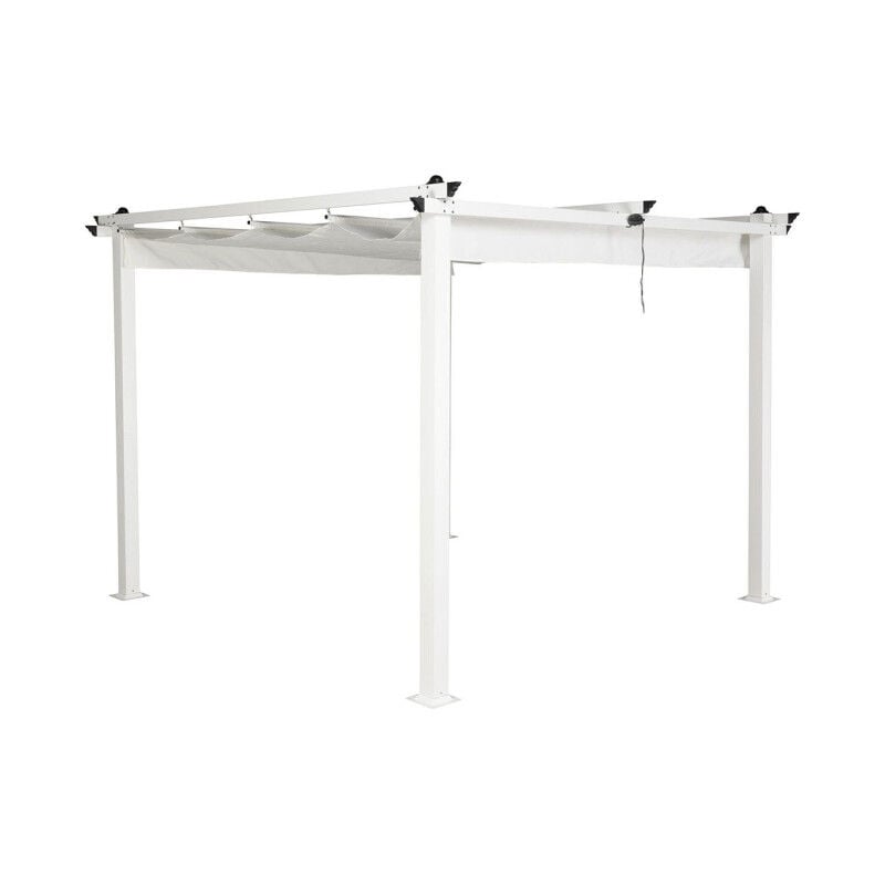 Pergola Avec Toit 'Lazio' 295cm Blanc