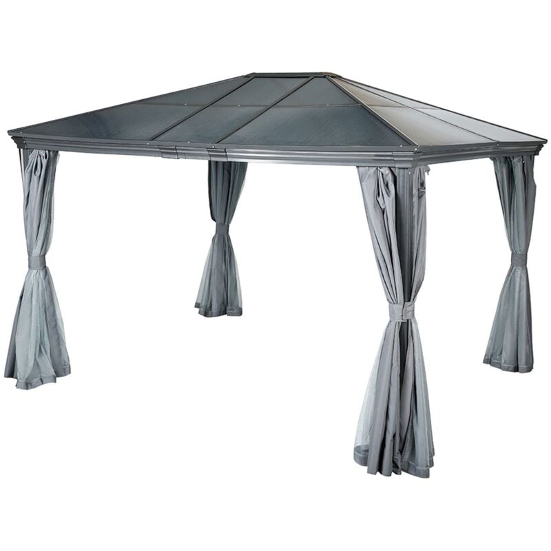 Pergola Belize en aluminium et polycarbonate