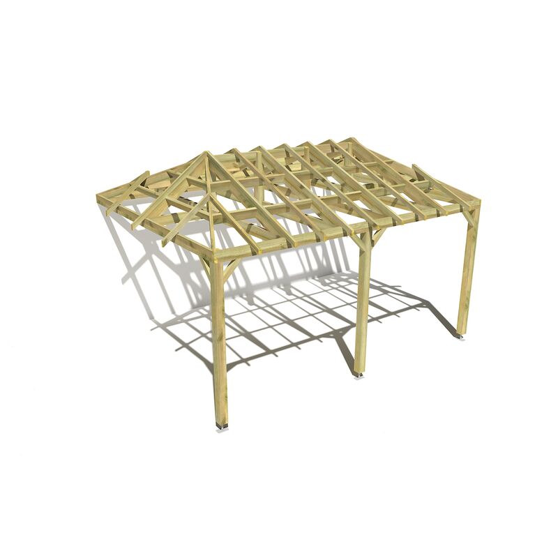 Ma Pergola Bois - pergola bois 5M x 4M 4
