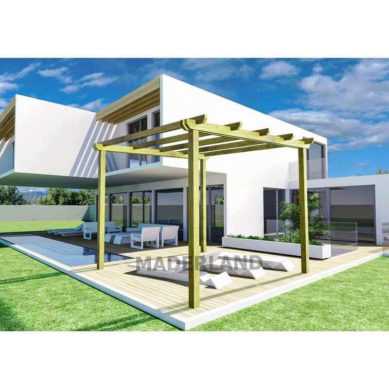 

Pergola Madera SALAMANCA 600x420cm Maderland
