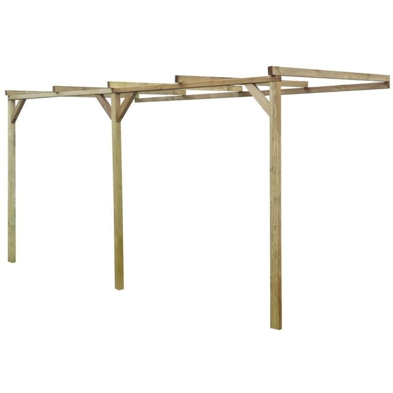

Pérgola cobertizo de madera 2x4x2,2 m