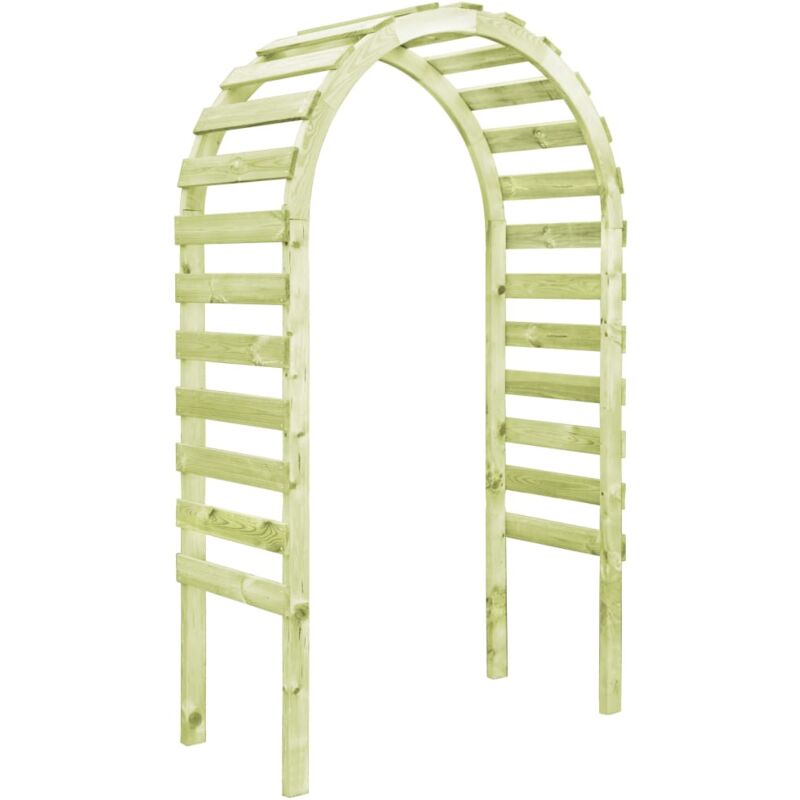 vidaXL Pergola de jardin 130x60x230 cm Bois de pin imprégné