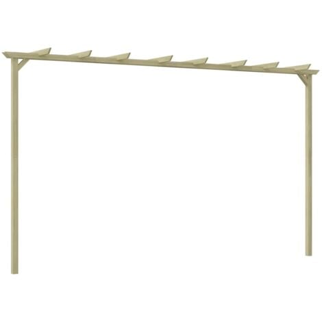 Pergola de jardin Pin imprégné 360x200x60 cm vidaXL
