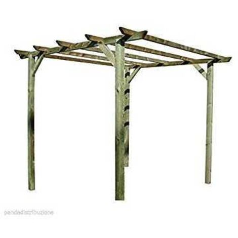 Pérgola de madera Blinky Glicina
