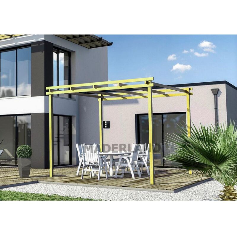 

Pérgola de madera modelo Almería Maderland 300x300 cm