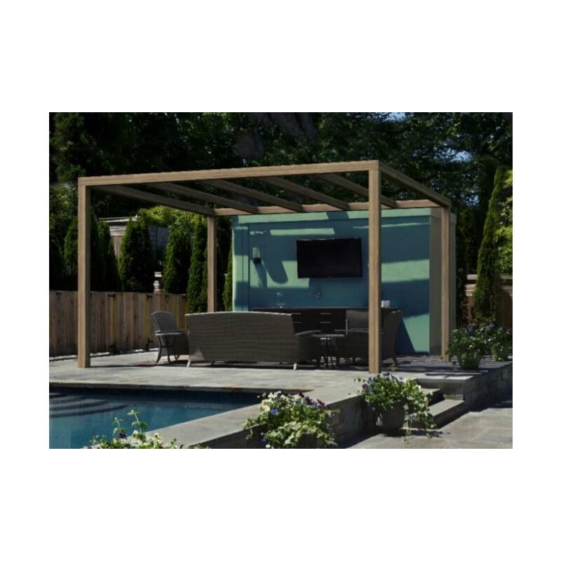 

Maderland - Pérgola Autoportante Madera Laminada Santander 300X300