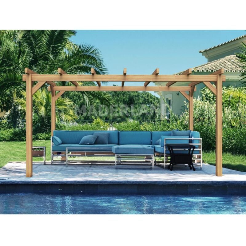

Pergola de madera modelo Valencia Maderland 600x300 cm