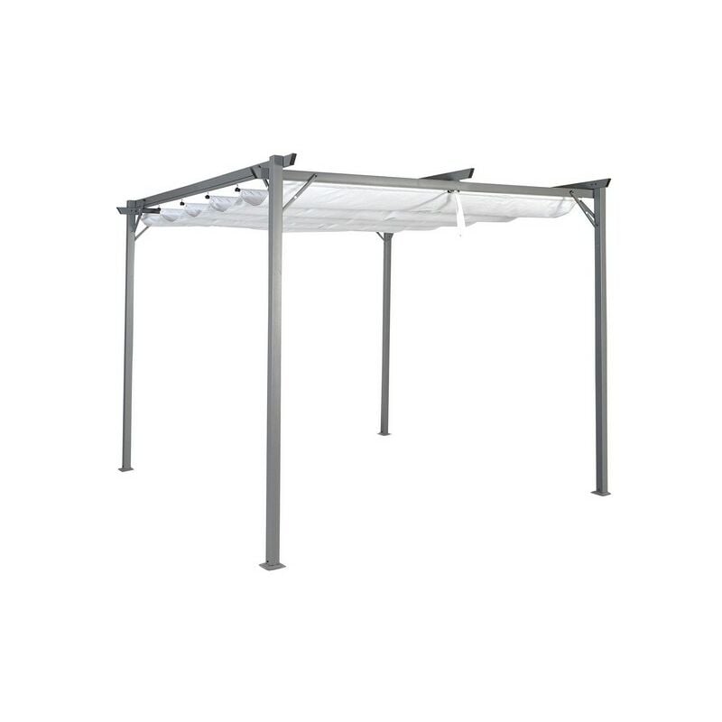 

Pérgola DKD Home Decor Poliéster Acero (290 x 290 x 230 cm)