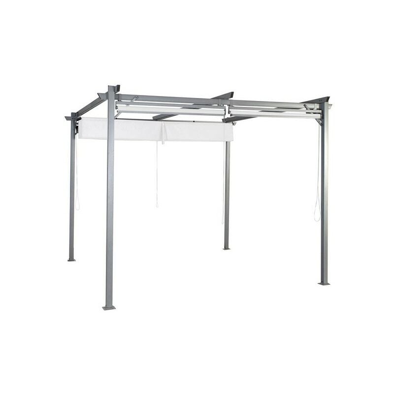 

Pérgola DKD Home Decor Poliéster Acero (290 x 290 x 230 cm)