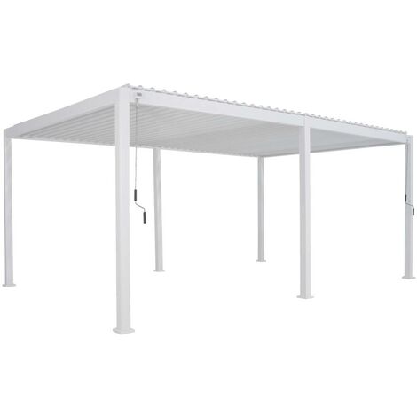 Pergola Evora grand modèle Blanche - Hespéride - Blanc