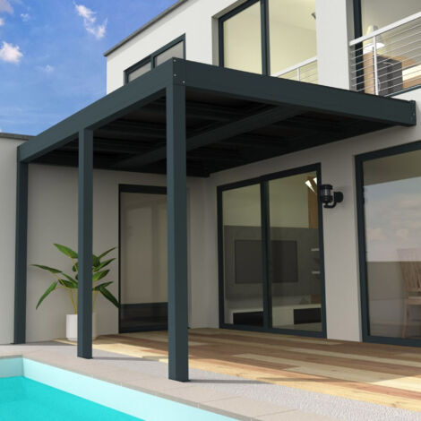 Pergola fotovoltaica HELIOLITE 6,928x3,541 M 12 pannelli 4800W