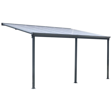 Pergola LOUIS aluminium - 435 x 303 x 278 cm - 13m²