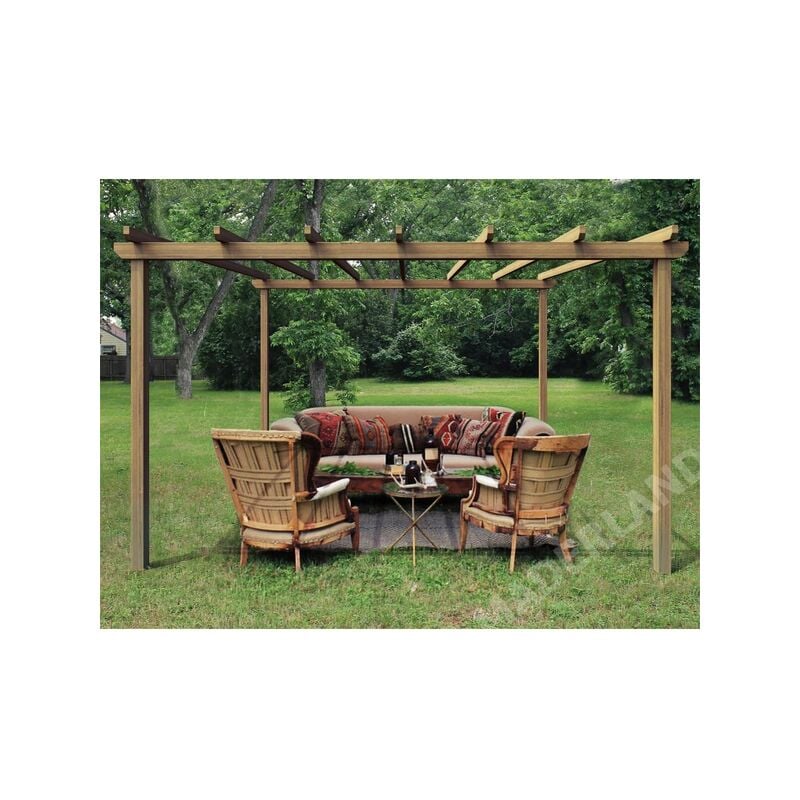 

Pérgola Madera BILBAO 600x300 cm - Maderland
