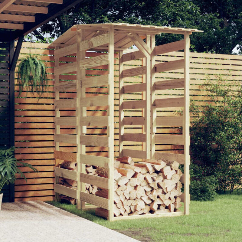 Vidaxl - Pergolas avec toits 2 pcs 100x90x200 cm Bois de pin imprégné
