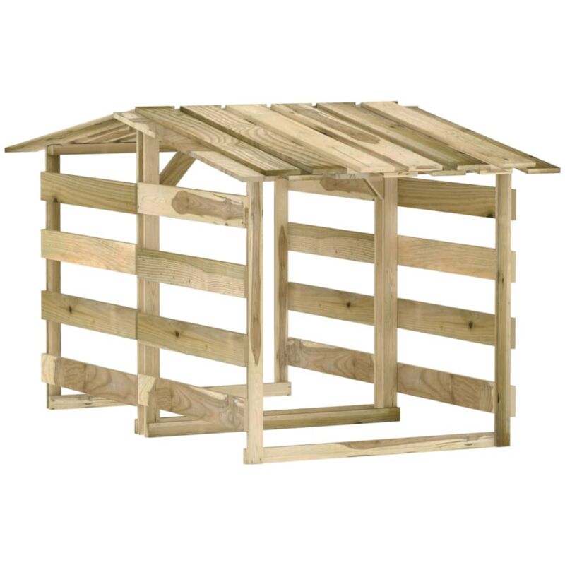 Vidaxl - Pergolas avec toits 2 pcs 100x90x100 cm Bois de pin imprégné