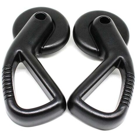 Perilla de ajuste del asiento del reposabrazos izquierdo/derecho para Peugeot 206, 207 y Citroën C2 (1 par) 9638799977 890586