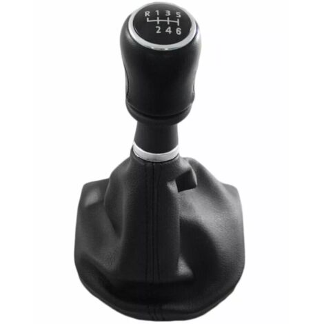 Perilla de cambio de marchas con funda para VW Transporter T7 de 6 velocidades.