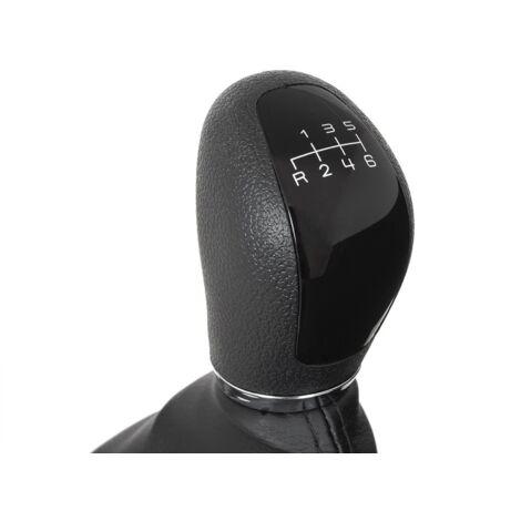 Perilla de cambio de marchas de 6 velocidades negra + junta Mercedes W211 Clase E 02-09
