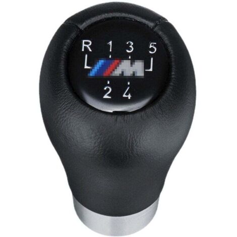 Perilla de cambio de marchas para BMW Serie 5 7 E36E46E34, perilla de cambio de marchas automática de 5 velocidades, cabezal de palanca de cambios (5 velocidades)
