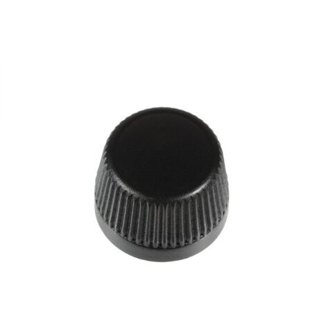Perilla de control de volumen de radio BMW 7 E38 94-99 BUSINESS negra