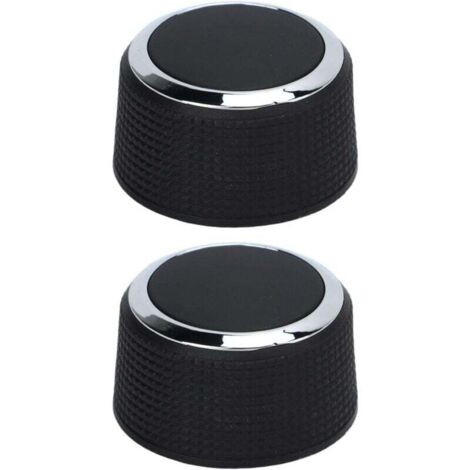 Perilla de control de volumen de radio trasera KZQ, 22912547 (2 unidades, ABS) para Suburban 2007-2013