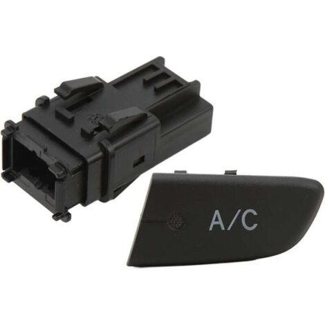 Perilla de control del aire acondicionado del coche con tapa negra 6554KX compatible con C1 107 MK1