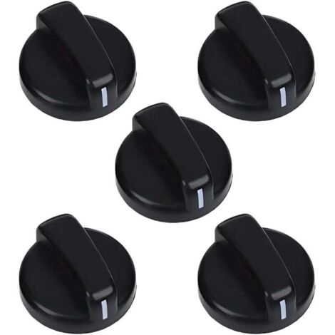 Perilla de control universal KZQ 5 piezas, perilla de estufa, perillas de estufa de gas, perilla de estufa de gas, accesorios de repuesto para estufa de gas.