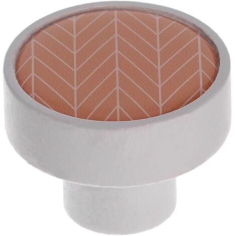 Perilla GD08, blanco mate, espiga 3