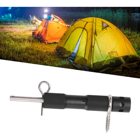 Perimeteralarm aus Aluminium für Camping, 1x Alarm, 1x Befestigungsring – Frühwarnsystem zum Schutz Ihres Grundstücks, Ausführung 1