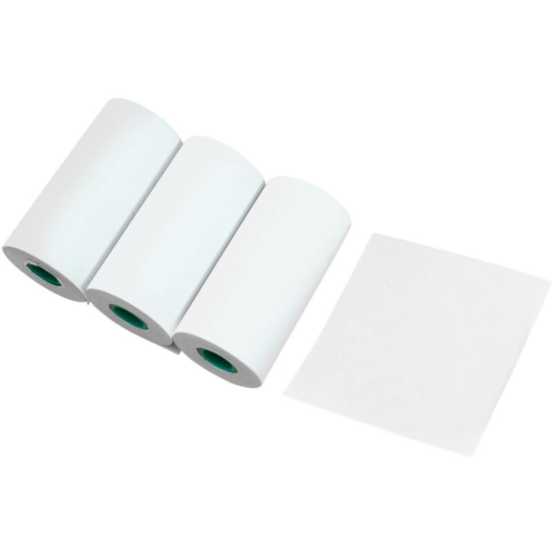 

Papel de impresion termico PeriPage Note Papel termico compatible con la impresora PeriPage A6 56 * 30 mm (3 rollos)