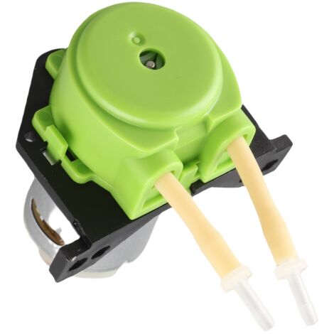 Peristaltische Dosierpumpe mit Pumpenkopf – Peristaltische Dosierpumpe für Aquarium und Labor – 80 mA – 2 mm/4 mm Schlauch – Schnellverschluss – 31,7 x 20,1 mm