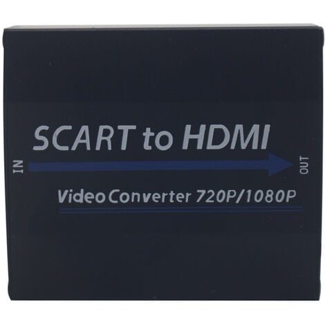 Adaptateur HDMI2SCART Convertisseur HDMI vers Péritel - Accessoires vidéo ⋅  Adaptateurs