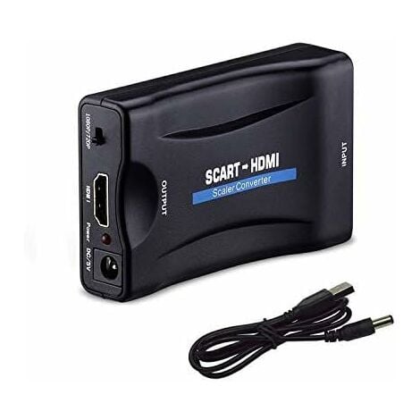 KONIG KNVCO3420 - Convertisseur HDMI SCART (péritel) pas cher 