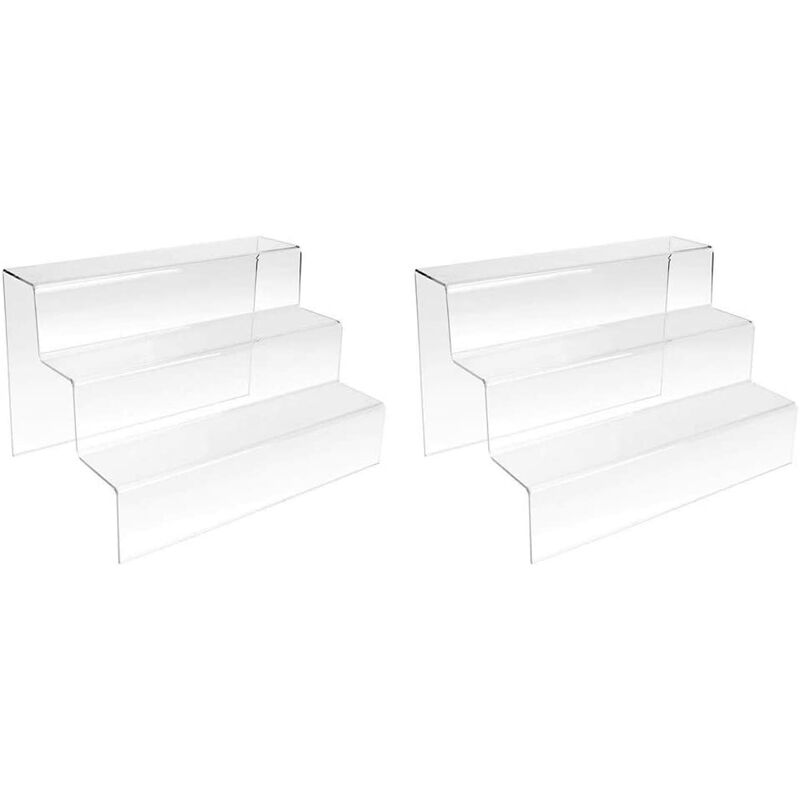 Perla rara Scala decorativa 3 gradini in vetro