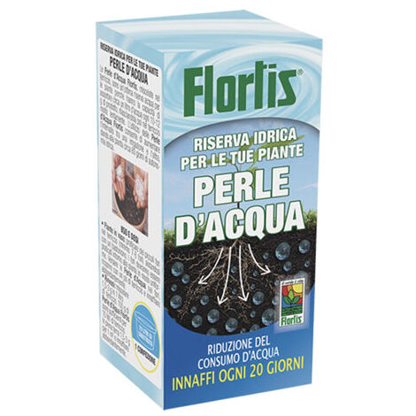 PERLE D'ACQUA RISERVA IDRICA PER PIANTE 100GR FLORTIS FIORI VERDURE VACANZE