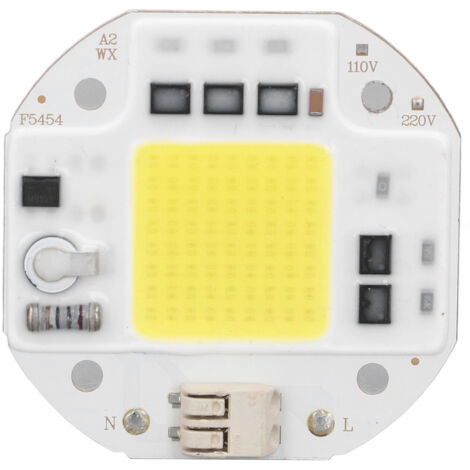 Perle de lampe COB haute puissance, puce LED, lecteur de luminosité gratuit pour projecteur à monter soi-même, éclairage intérieur 220V